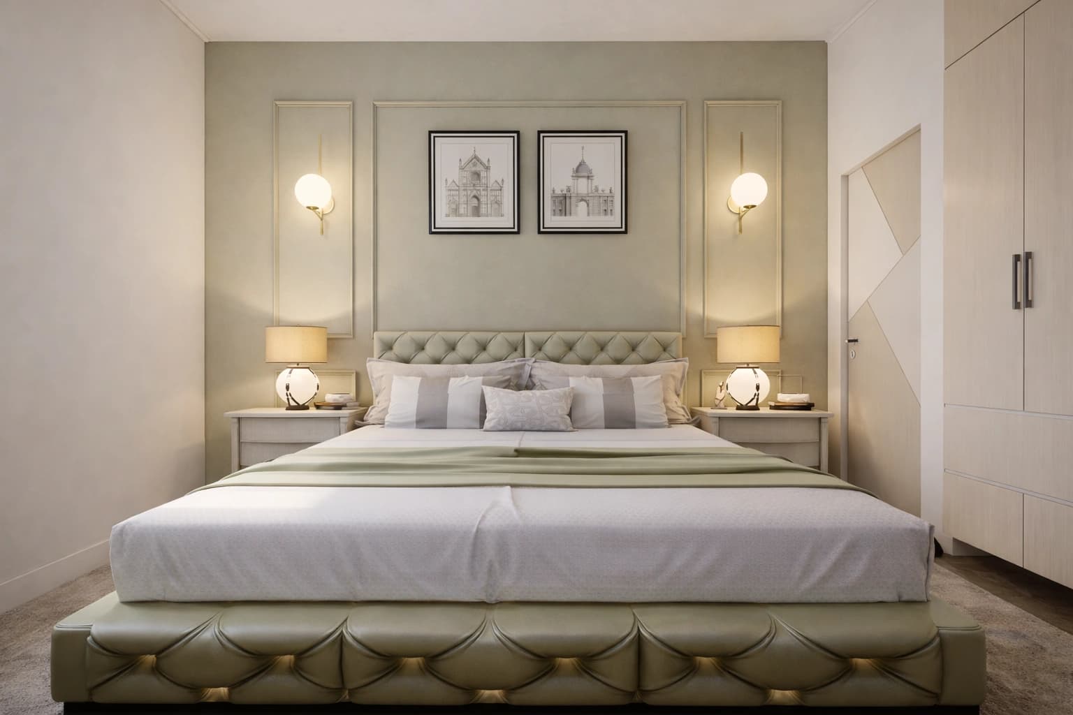 Bedroom Design of 5 Marla | Interior Designer Gujranwala