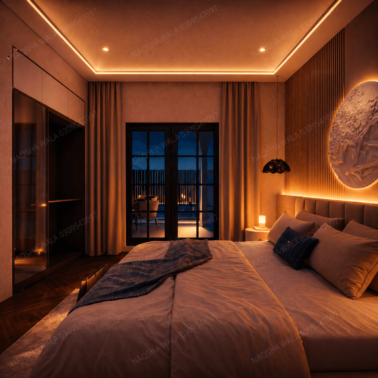 Mahnoor Bedroom Design in Kamoke Gujranwala